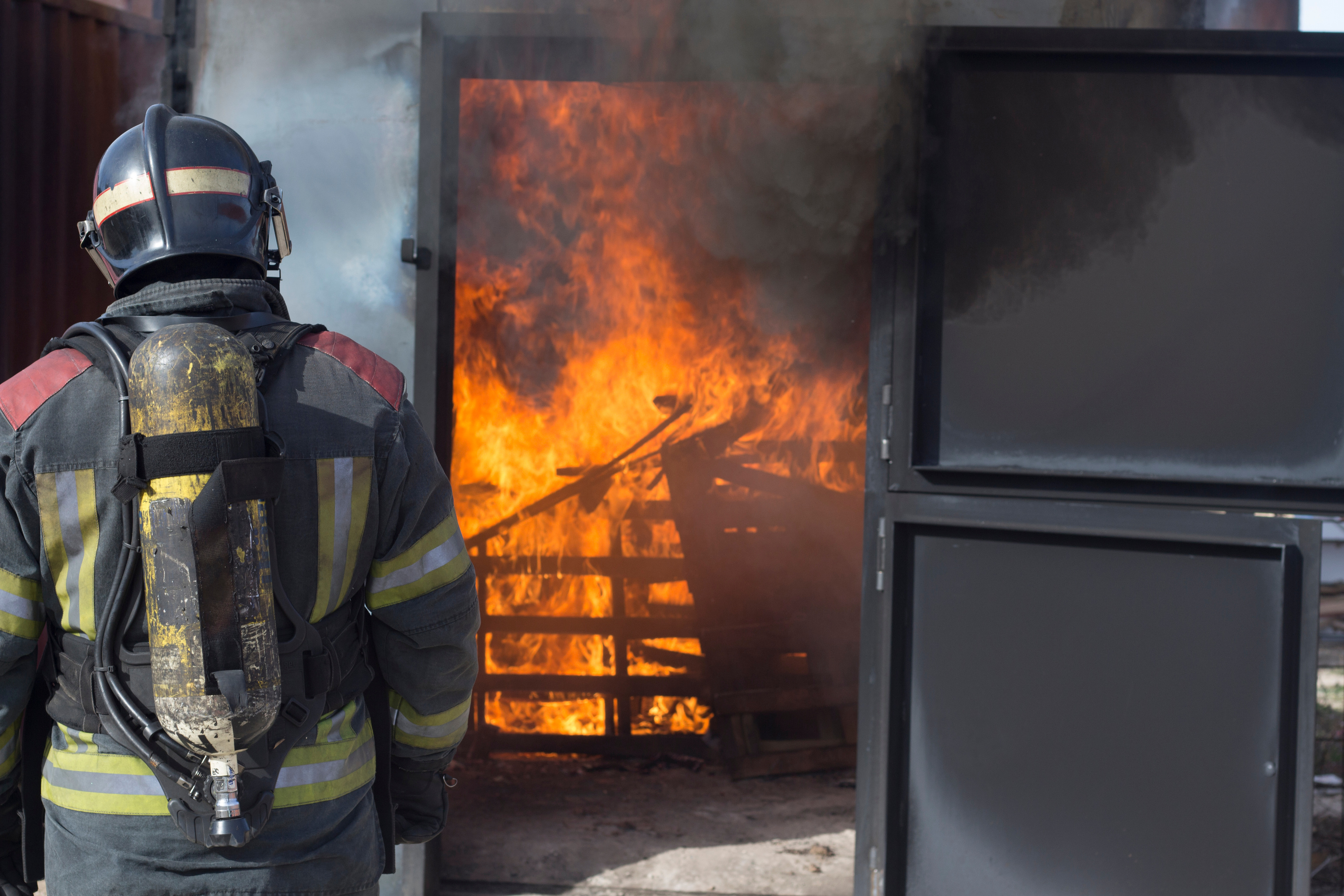 Fireman Fire Training